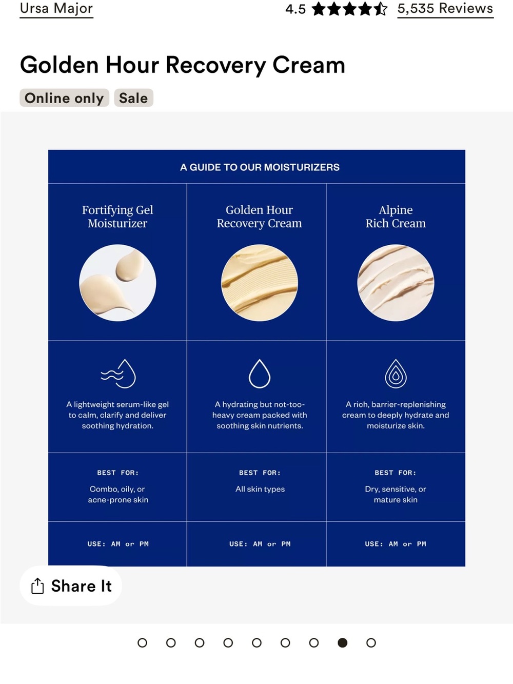 Golden Hour Recovery Cream - Picture 4 of 5